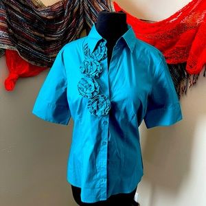 The Limited flower blouse